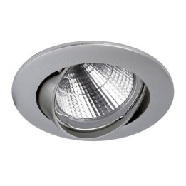 NIX LC Lámpara empotrable basculante circ.QPAR16 50W Cr Mat INDELUZ 780E-G42X1B-45