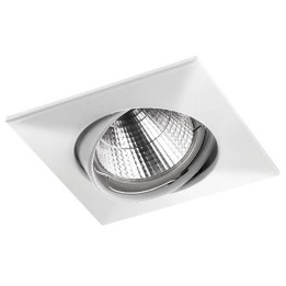 NIX LC Lámpara empotrable basculante Cuadrado QR-CBC 50W GU5,3 Bl INDELUZ 780F-G23X1D-01