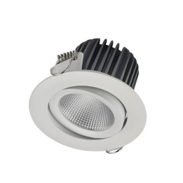 NIX LC Lámpara empotrable bac.Red.LED680Lm3000K PUSH Bl INDELUZ 780G-L31R1B-01