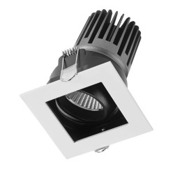 JANUS LC Lámpara empotrable Orien.antd.LED 680Lm 3K Bl. INDELUZ 782B-L3109B-01