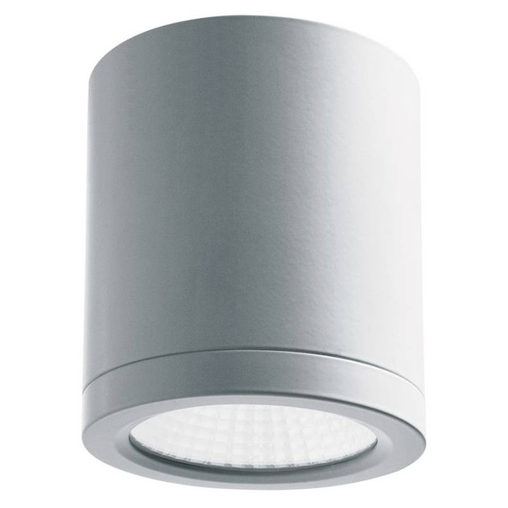 Luminaria Sup BUIS LED 25W 2420lm 4000K Gris INDELUZ 805B-L3325A-03