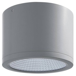 Luminaria Sup BUIS LED 35W 3320lm 3000K Gris INDELUZ 805C-L3135A-03