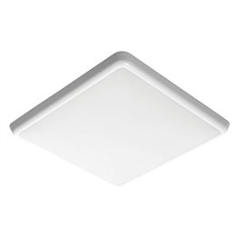 Plafón Cuadrado IP54 VALGUS LED 18 W 3000K Bl INDELUZ 806B-L31RCB-01