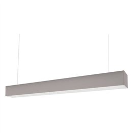 Lámpara Colgante D FENIX LED 23W 2755Lm 3000K Gr INDELUZ 808A-L3123B-03