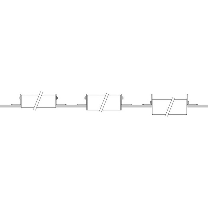 Trimless FENIX LED 39W DALI 4000K Bl INDELUZ 808I-L33RDB-01