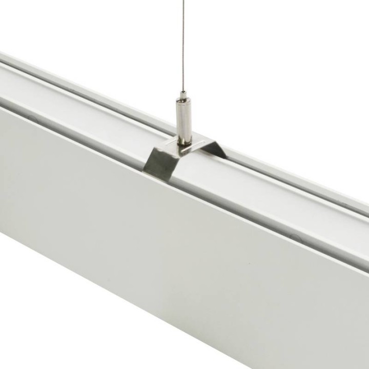 Lámpara Colgante D/I FENIX LED 33W DALI 4000K Bl INDELUZ 808J-L33RDB-01