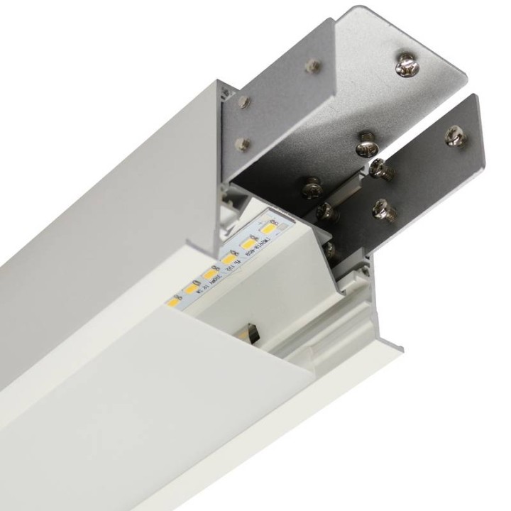 Lámpara empotrable FENIX LED 32W4400Lm DALI 4000K Bl INDELUZ 808N-L33RDB-01
