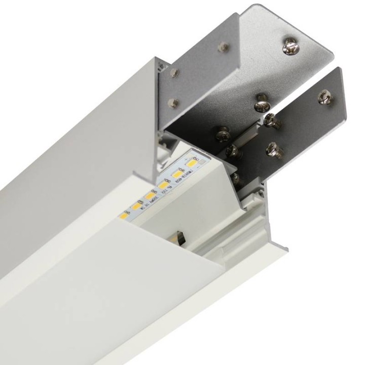 Lámpara empotrable FENIX FENIX LED 39W 4615Lm 3000K Bl INDELUZ 808O-L3139B-01