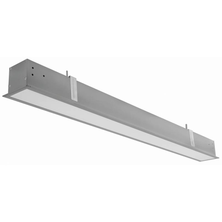 Lámpara empotrable FENIX LED 39W 4615Lm 3000K Gr INDELUZ 808O-L3139B-03