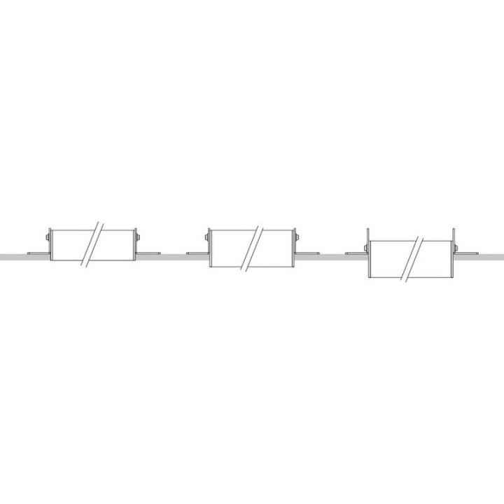 Lámpara empotrable SIGMA TRIM LED 6W 547lm 3000K Bl. INDELUZ 809F-L3106B-01