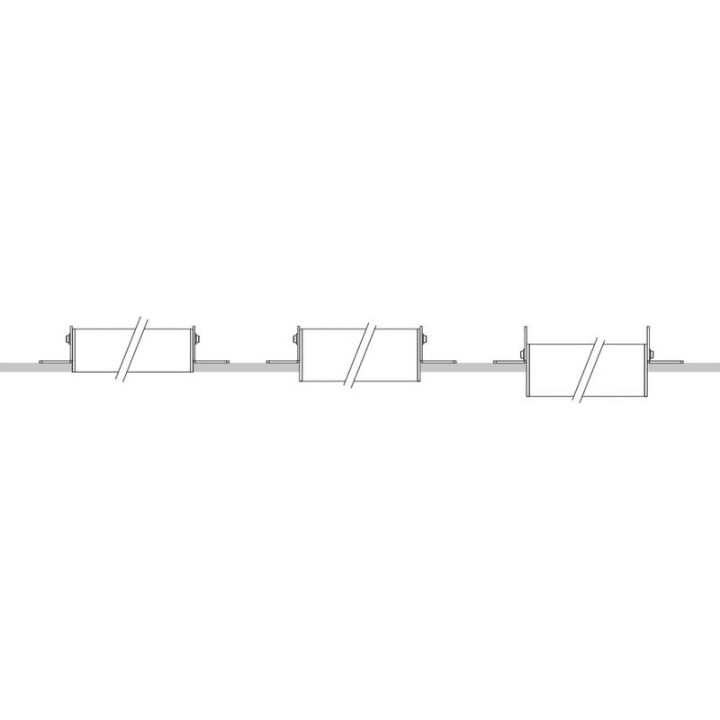 Lámpara empotrable SIGMA TRIM LED 6W 637lm 4000K Bl. INDELUZ 809F-L3306B-01