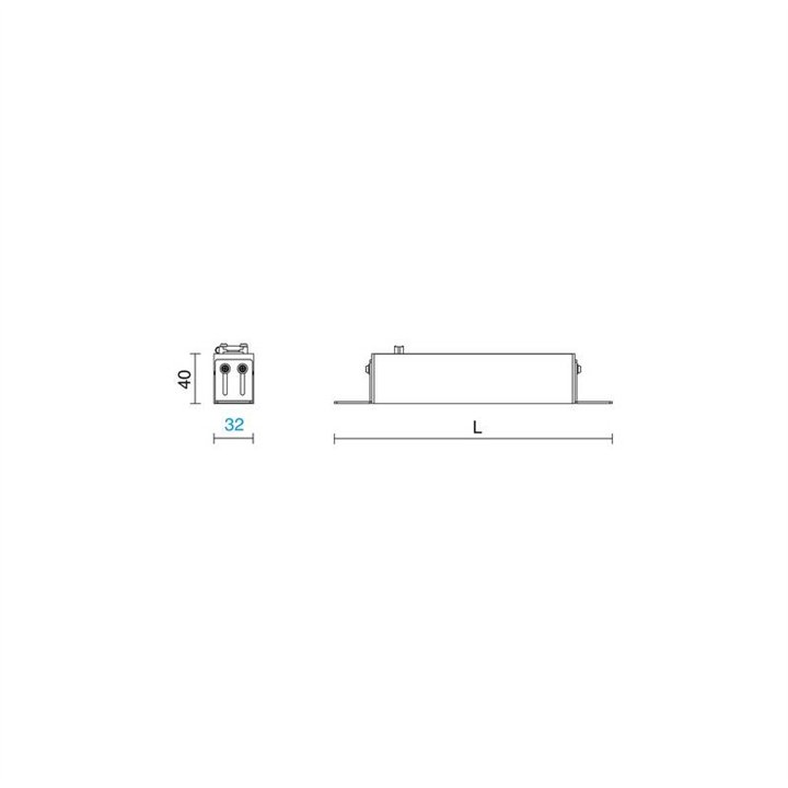 Lámpara empotrable SIGMA TRIM LED 6W 637lm 4000K Gr. INDELUZ 809F-L3306B-03