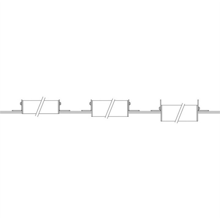 Lámpara empotrable SIGMA TRIM LED 13W 1185lm 3000K Gr. INDELUZ 809G-L3113B-03