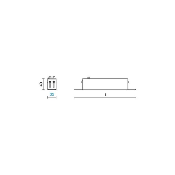Lámpara empotrable SIGMA TRIM LED 25W 2280lm 3000K Gr INDELUZ 809H-L3125B-03