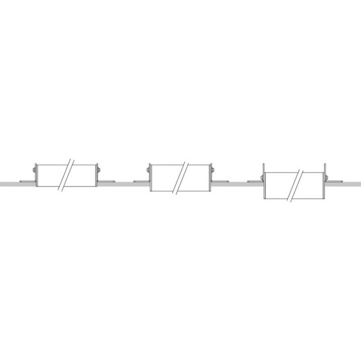 Lámpara empotrable SIGMA TRIM LED25W 2280lmDALI3000K Bl INDELUZ 809H-L31RDB-01