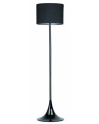 Lámpara pie de salón de Metal BLACK para Interior Negro E27