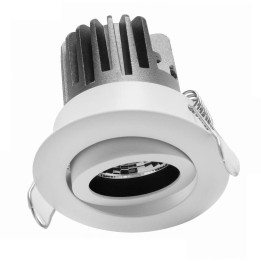 Lámpara empotrable IP65 PEGASO LED 4,5W 470lm 3000K Bl  INDELUZ 816A-L3106B-01