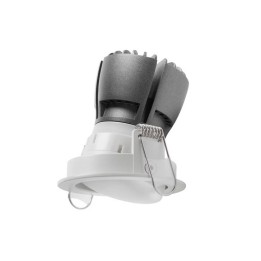 NOK1 Lámpara empotrable PUSH LED 12,8W 3000K 1430LM Bl INDELUZ 823A-L31R1B-01