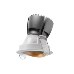 NOK1 Lámpara empotrable PUSH LED 12,8W 3000K 1430LM Bl INDELUZ 823C-L31R1B-01