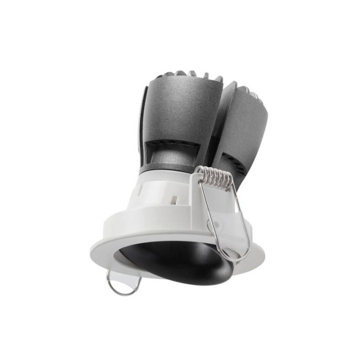 NOK1 Empotrable LED 7W 3000K 675LM Bl INDELUZ 823D-L3107B-01