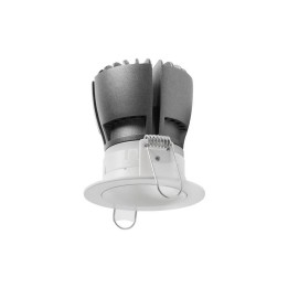 NOK1 Lámpara empotrable PUSH LED 12,8W 3000K 1460LM Bl INDELUZ 823E-L33R1B-01