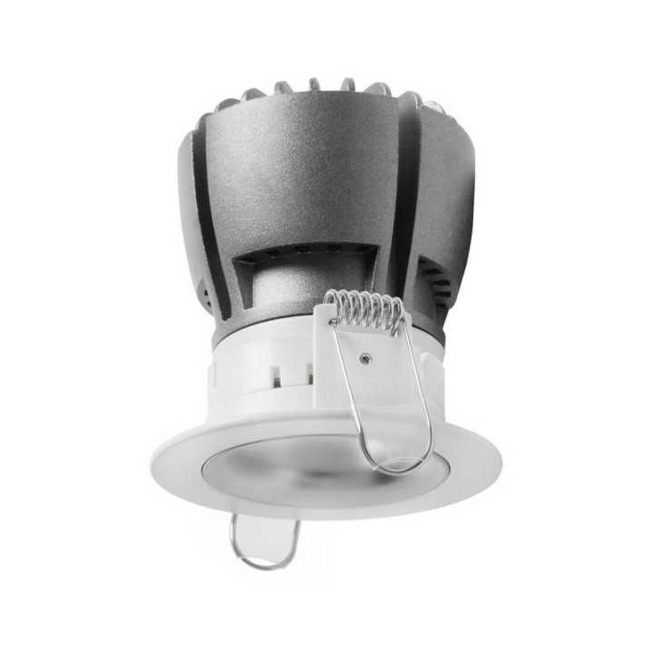 NOK1 Lámpara empotrable fijo. LED 7W 4000K 720LM Bl INDELUZ 823F-L3307B-01