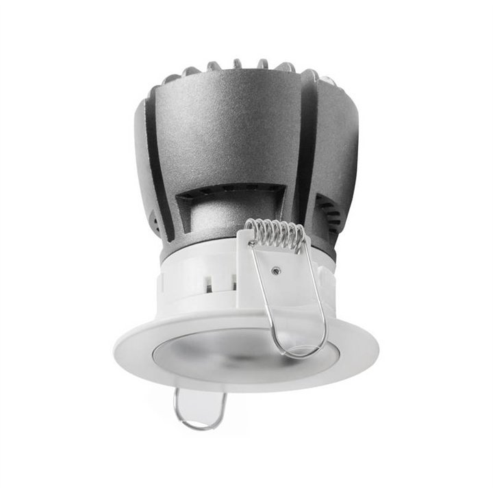 NOK1 Lámpara empotrable DALI LED 12,8W 3000K 1460LM Bl INDELUZ 823F-L33RDB-01