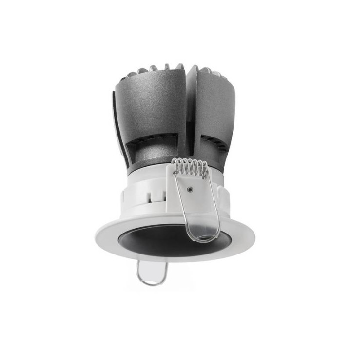 NOK1 Lámpara empotrable fijo. LED 7W 3000K 675LM Bl INDELUZ 823H-L3107B-01