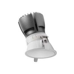 NOK2 Lámpara empotrable DALI LED 12,8W 3000K 1460LM Bl INDELUZ 824A-L33RDB-01