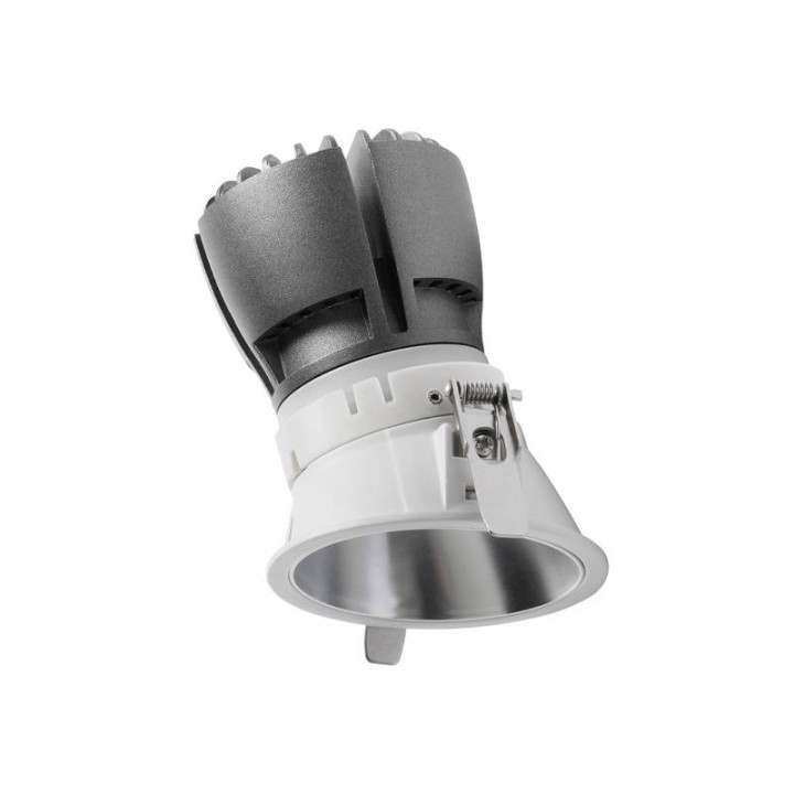 NOK2 Lámpara empotrable PUSH LED 12,8W 3000K 1460LM Bl INDELUZ 824B-L33R1B-01