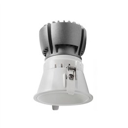 NOK2 Lámpara empotrable DALI LED 12,8W 3000K 1460LM Bl INDELUZ 824E-L33RDB-01