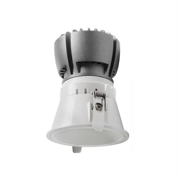 NOK2 Lámpara empotrable DALI LED 12,8W 3000K 1460LM Bl INDELUZ 824E-L33RDB-01