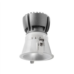NOK2 Lámpara empotrable LED 12,8W 3000K 1460LM Bl INDELUZ 824F-L3313B-01