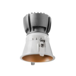 NOK2 Lámpara empotrable LED 7W 4000K 720LM Bl INDELUZ 824G-L3307B-01