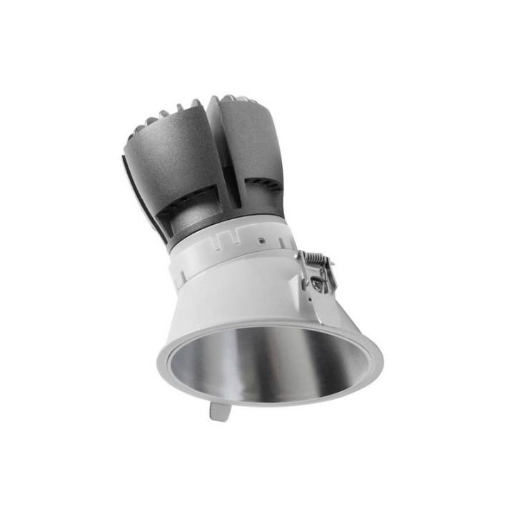 NOK4 Lámpara empotrable PUSH LED 12,8W 3000K 1460LM Bl INDELUZ 827B-L33R1B-01