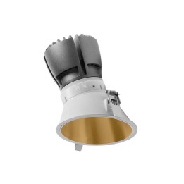 NOK4 Lámpara empotrable DALI LED 12,8W 3000K 1430LM Bl INDELUZ 827C-L31RDB-01