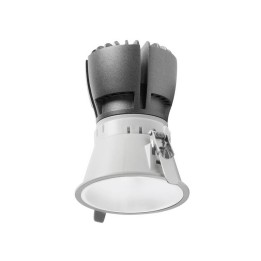 NOK4 Lámpara empotrable LED 12,8W 3000K 1460LM Bl INDELUZ 827E-L3313B-01