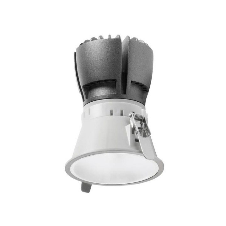 NOK4 Lámpara empotrable LED 12,8W 3000K 1460LM Bl INDELUZ 827E-L3313B-01