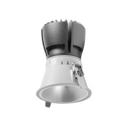 NOK4 Lámpara empotrable PUSH LED 12,8W 3000K 1460LM Bl INDELUZ 827F-L33R1B-01