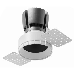 NOK1T Lámpara empotrable TRIM. LED 12,8W 3000K 1430LM Bl INDELUZ 829D-L3113B-01