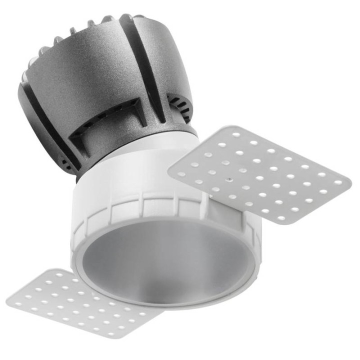 NOK2T Lámpara empotrable TRIM.DALILED12,8W3000K1430LM Bl INDELUZ 830B-L31RDB-01