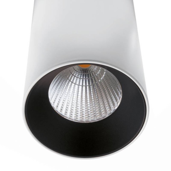 Proyector carril HIDRA LED COB 18W 1575lm 3000K Bl-Ng INDELUZ 836D-L3121B-01