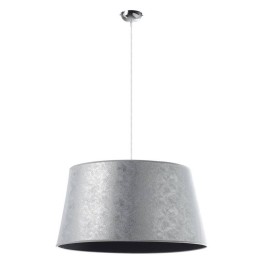 Lámpara colgante SELMA IP20 E27 60W 60cms Plata EXO 840A-G05X1A-55