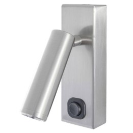 Aplique TOSCANA IP20 LED 3W 3000K Niq.Sat. EXO 842A-L0103B-35