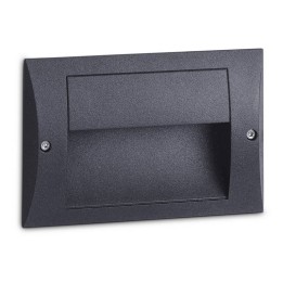 Lámpara empotrable para exterior LARA IP65 LED 4W 151lm Antracita DOPO 854B-L0104A-04