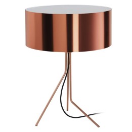 Lámpara de sobremesa DIAGONAL IP20 E27 (Ø45) máx.13W Cobre EXO 855B-G05X1A-37