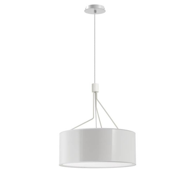 Lámpara colgante DIAGONAL IP20 E27 máx. 13W Blanco EXO 855D-G05X1A-01