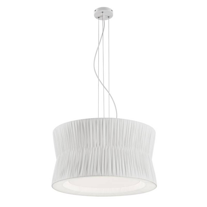 Lámpara colgante CORA IP20 3x E27 máx. 60W Encintado blanco EXO 859A-G05X1A-35-RA