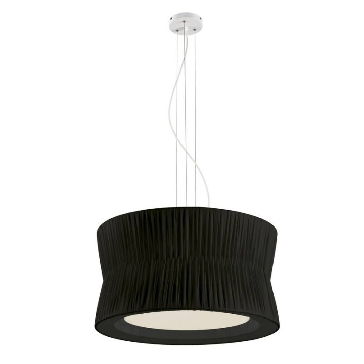 Lámpara colgante CORA IP20 3x E27 máx. 60W Ribbon Encintado negro EXO 859A-G05X1A-35-RB