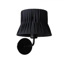 Aplique CORA E27 40W Negro Encintado negro EXO 859D-G05X1A-02-RB